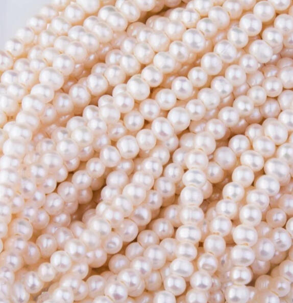 STRINGS OF PEARLS - 50 Strings - Sold Individually. 3 Fulms Long Each. [MODERATE AMOUNT OF GIL]