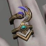 LUNASTA - Gold / Platinum / Emerald / Amnethyst / Pearl - Rings formerly worn by ranking members of the Ossuary. They were abandoned as their members became too identifiable, which was detrimental to their work. [PROFOUND AMOUNT OF GIL]