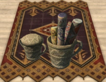 FINE CARPETS - 10 Beautiful carpets in assorted earthen colors made by Master Weavers of Ul'dah. [HEFTY AMOUNT OF GIL]